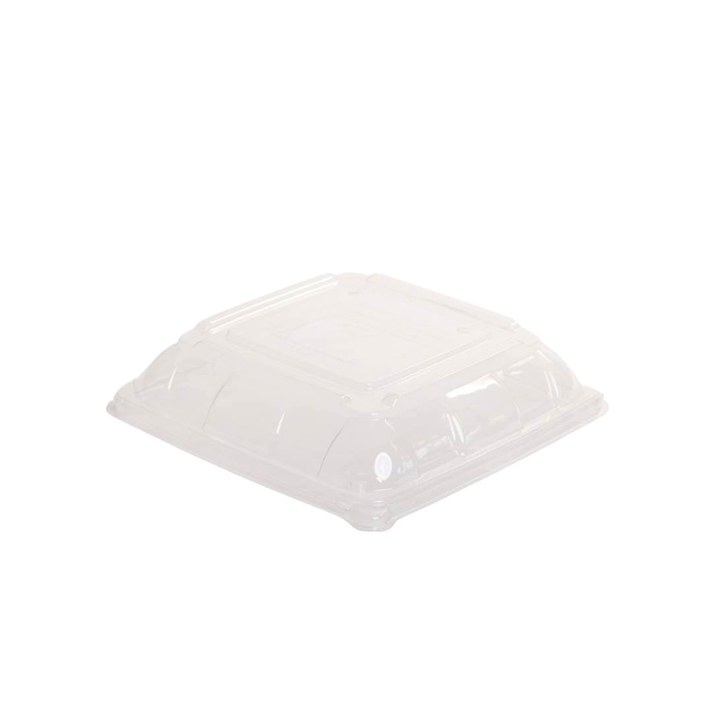 PET Lid To Suit Sugarcane Catering Tray - Small - TEM IMPORTS™