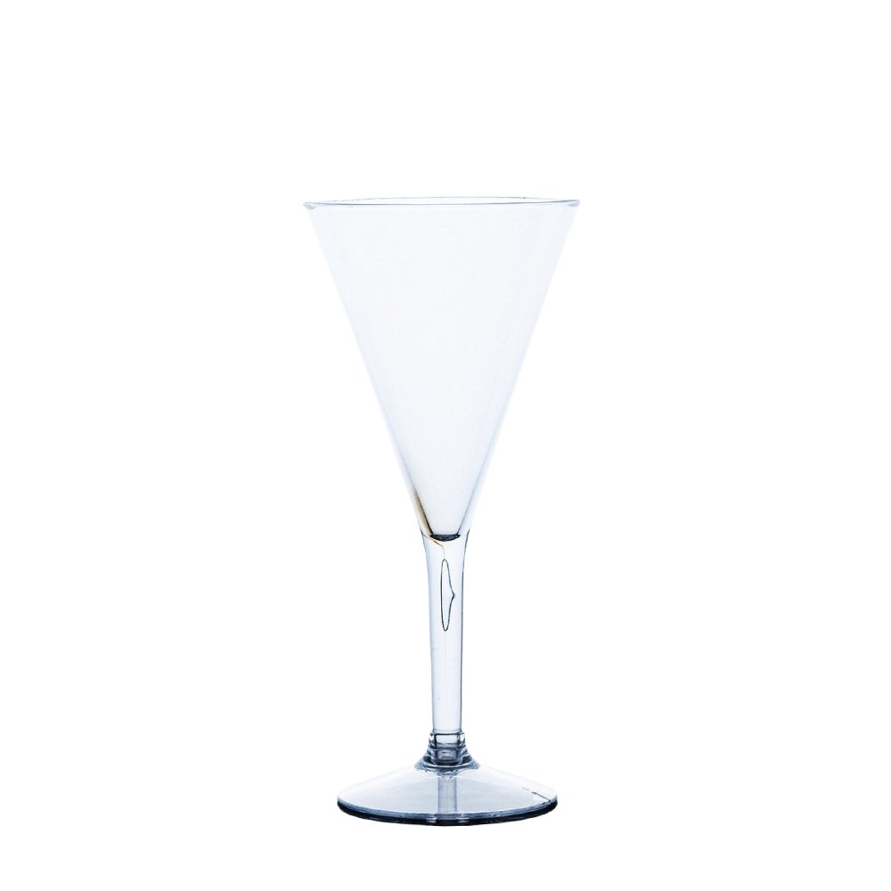 PGC® Plastic Martini Glass 210mL - Made In Australia - TEM IMPORTS™