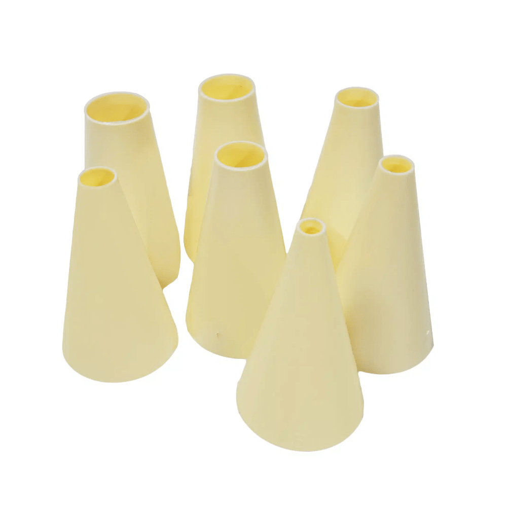 Plastic Piping Nozzle Set Plain 7 Pack - Various Size - TEM IMPORTS™