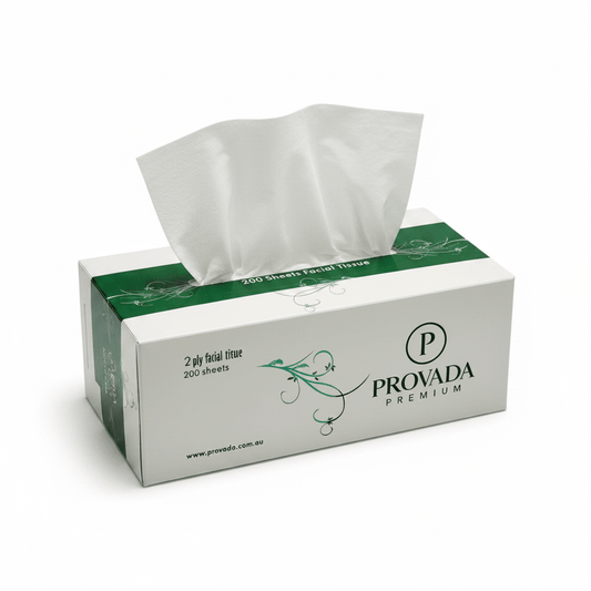 Premium Facial Tissue 2PLY 200 Sheets - 30/Carton - TEM IMPORTS™