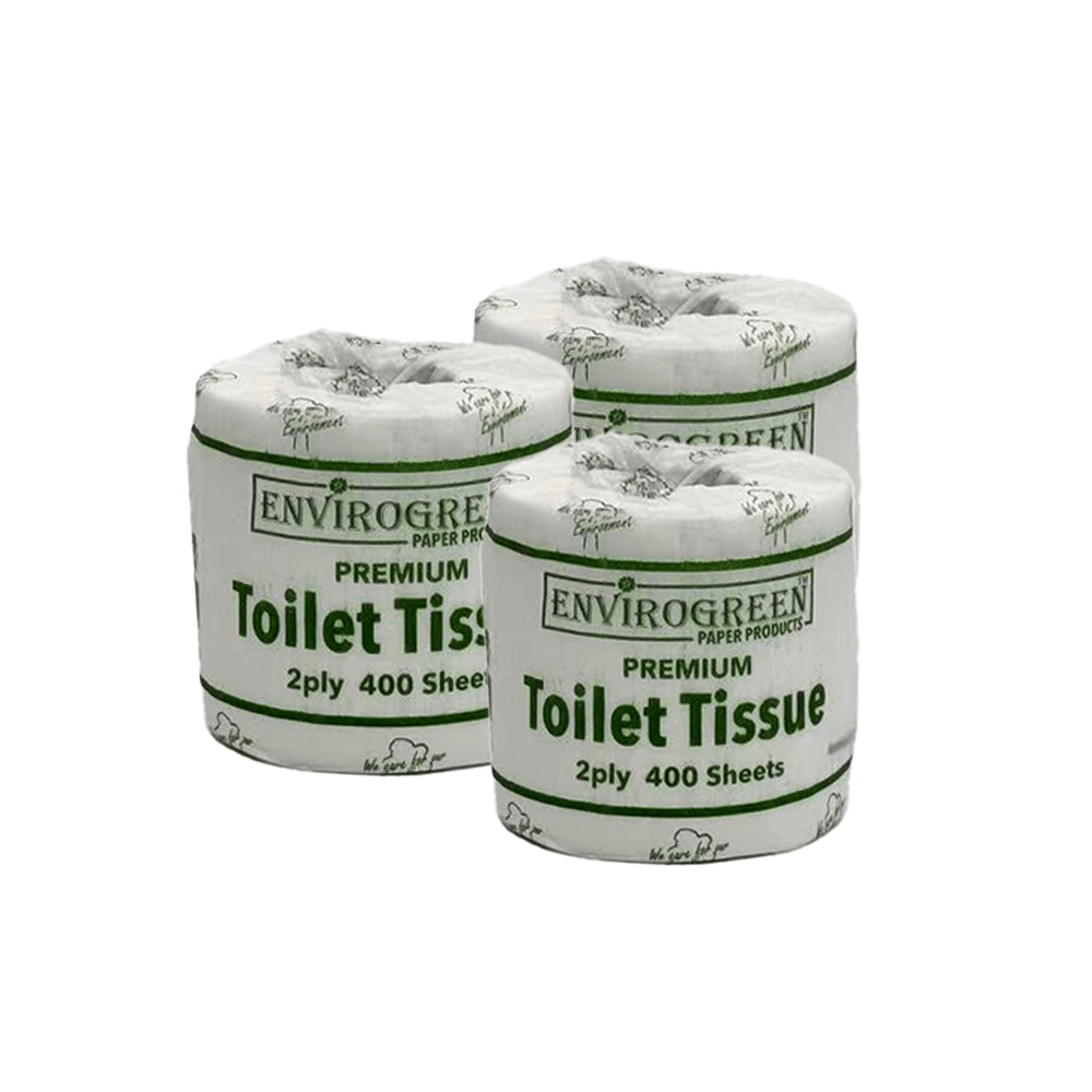 Premium Toilet Paper Roll 400 Sheet Individually Wrapped - 48/CTN - TEM IMPORTS™