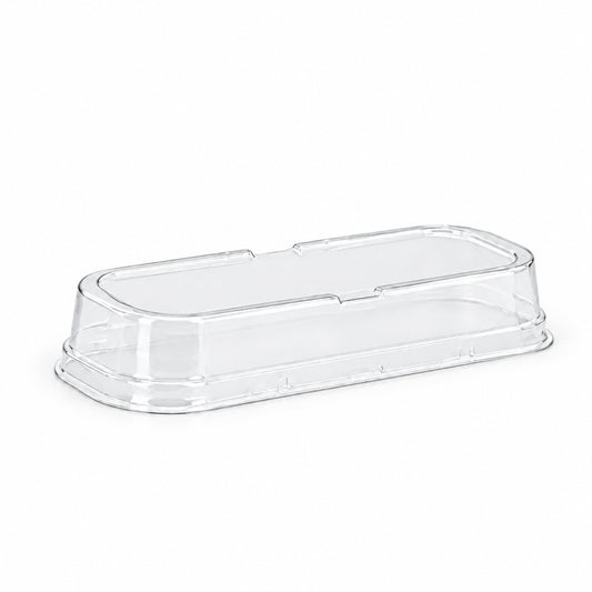 200mL Black&Gold Series Rectangular PET Lid
