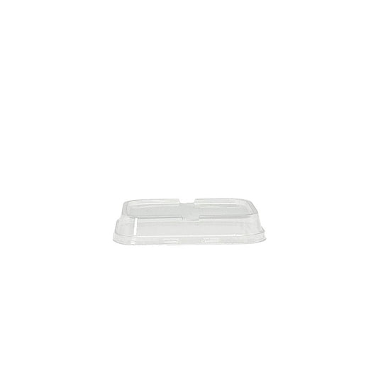 Rectangular PET Lid To Suit 330mL Black & Gold Series