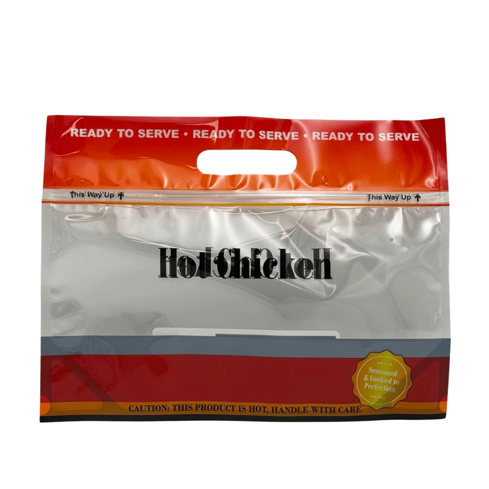 Reseable Laminated Hot Food Bag - 500/CTN - TEM IMPORTS™