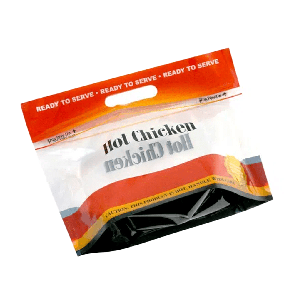 Reseable Laminated Hot Food Bag - 500/CTN - TEM IMPORTS™