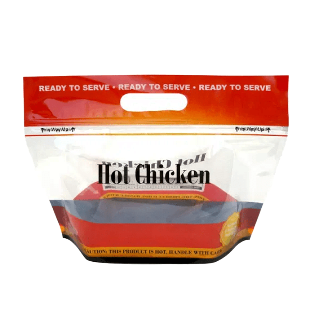 Reseable Laminated Hot Food Bag - 500/CTN - TEM IMPORTS™