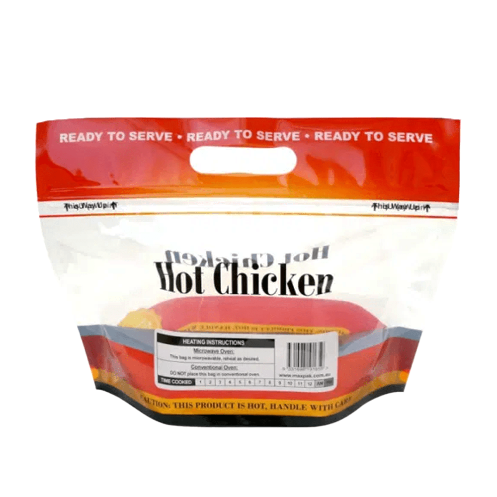 Reseable Laminated Hot Food Bag - 500/CTN - TEM IMPORTS™