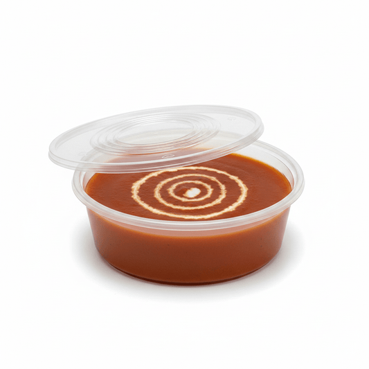 Shallow 3000mL Takeaway Jumbo Bowl Container Set - 90/CTN - TEM IMPORTS™