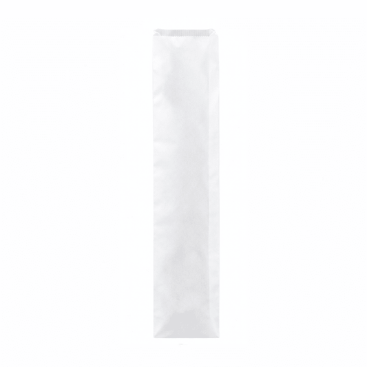 Single Bread Stick White Paper Bag - Pack of 500 - TEM IMPORTS™