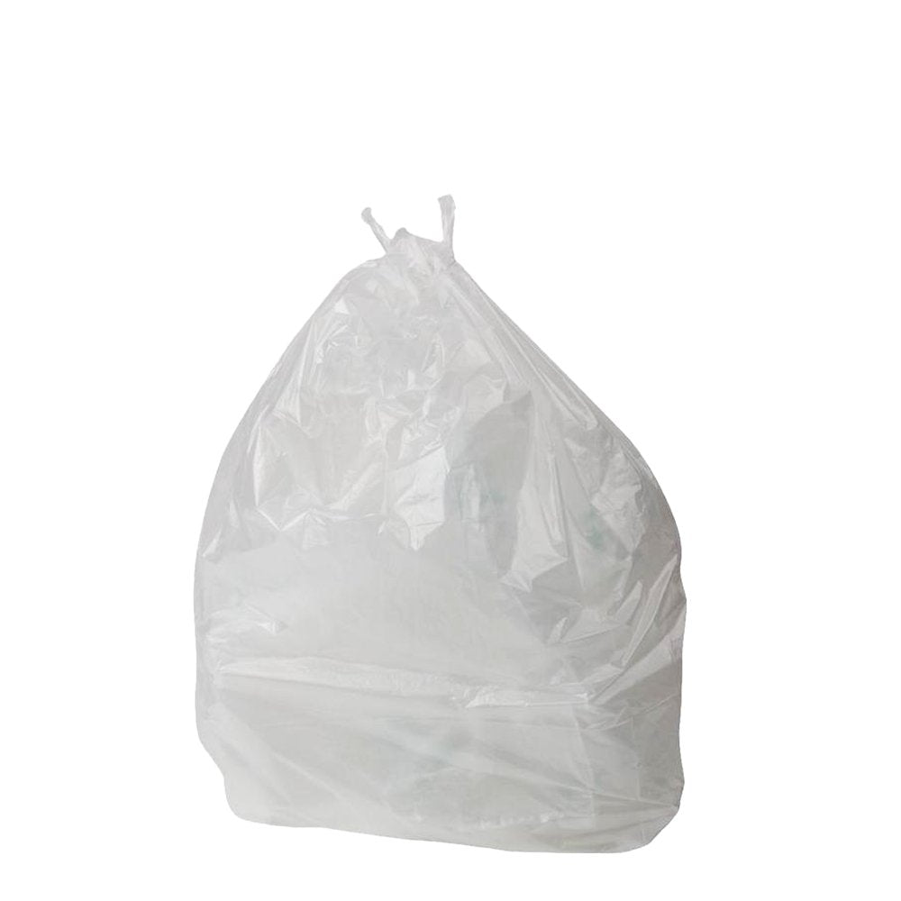 Small 18Ltr Kitchen Office Tidy Bin Liners - White - TEM IMPORTS™