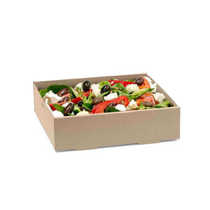 Small BioBoard Catering Tray Base - 100pcs/Ctn - TEM IMPORTS™