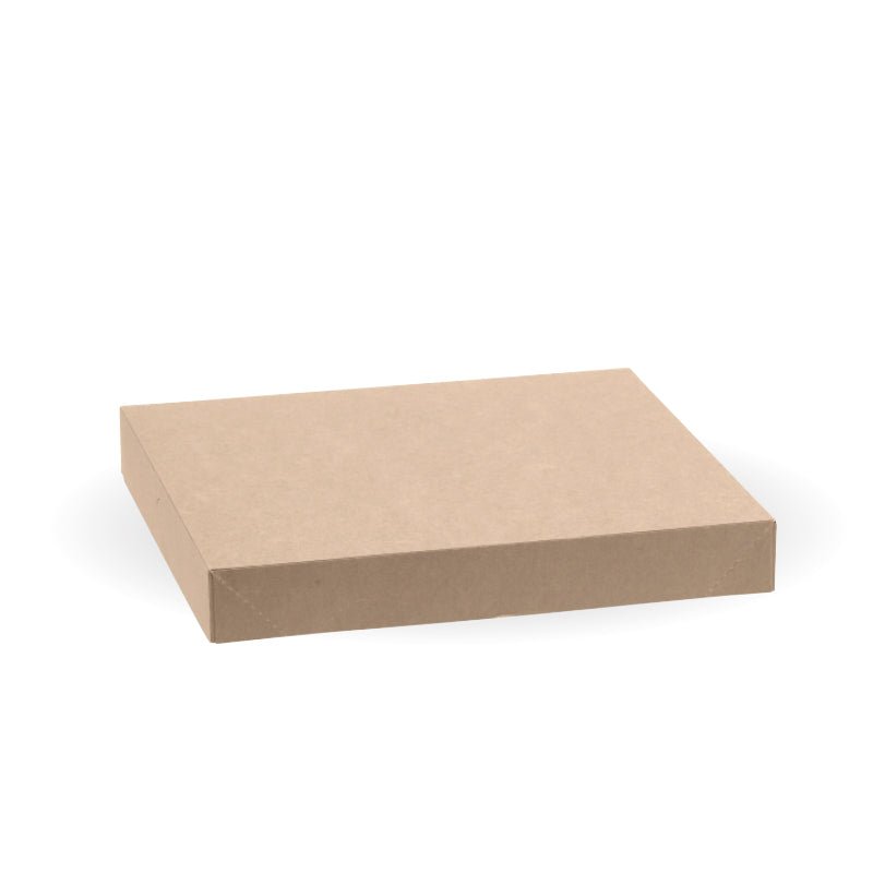Small BioBoard Catering Tray No Window Lid - 100pcs/Ctn - TEM IMPORTS™