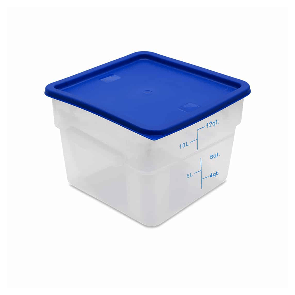 Square Polycarbonate Storage Food Containers 11.4lt/12qt - TEM IMPORTS™