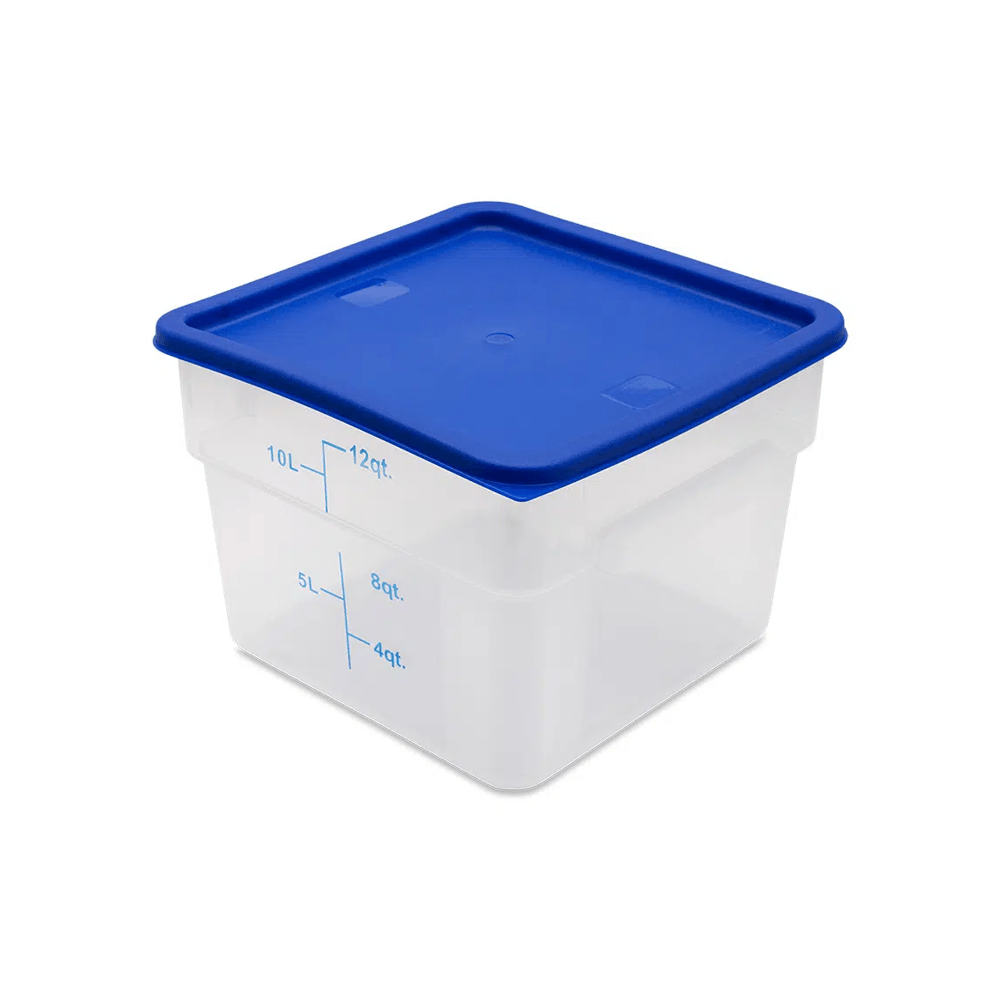 Square PP Storage Food Containers Translucent 11.4lt/12qt - TEM IMPORTS™