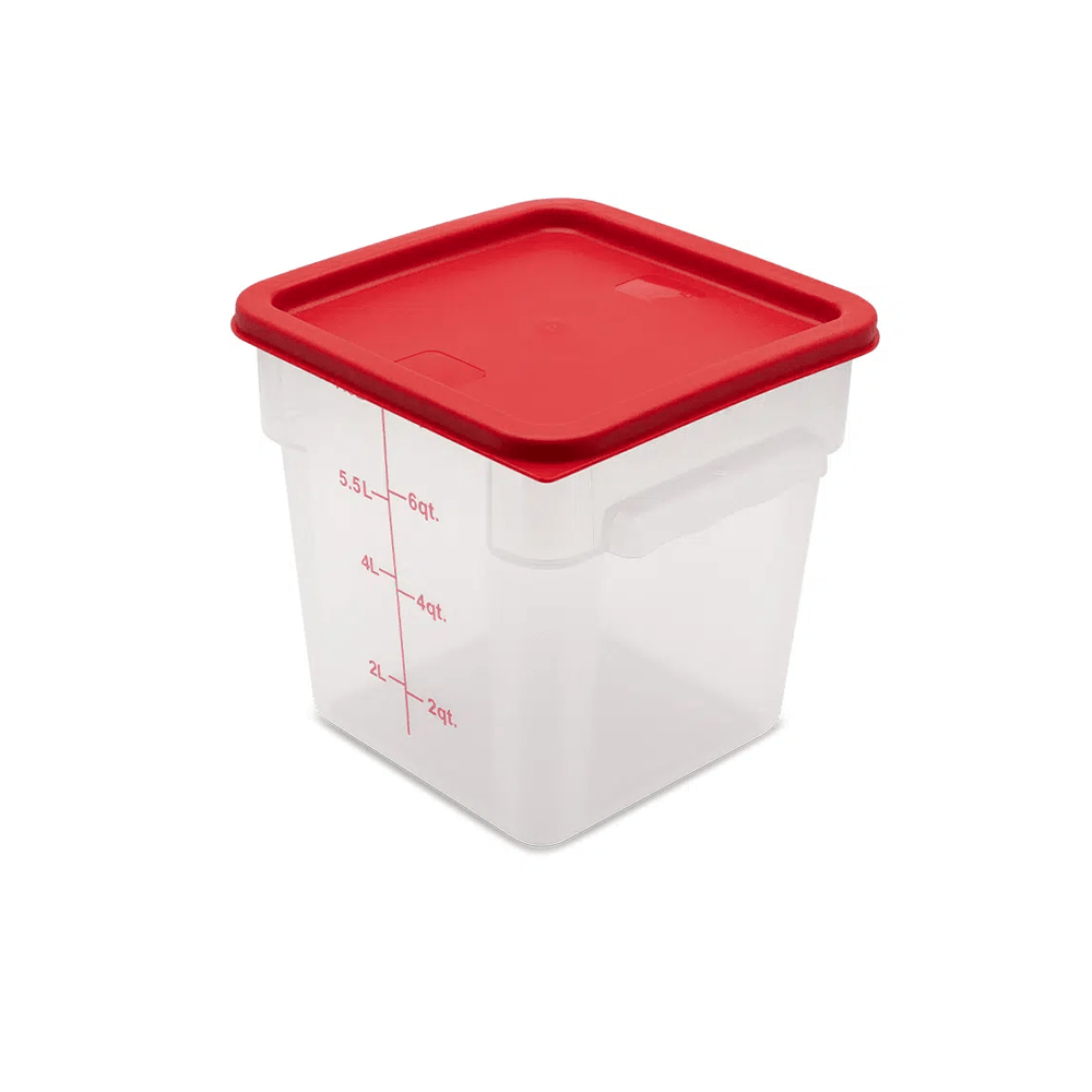Square PP Storage Food Containers Translucent 7.6lt/8qt - TEM IMPORTS™
