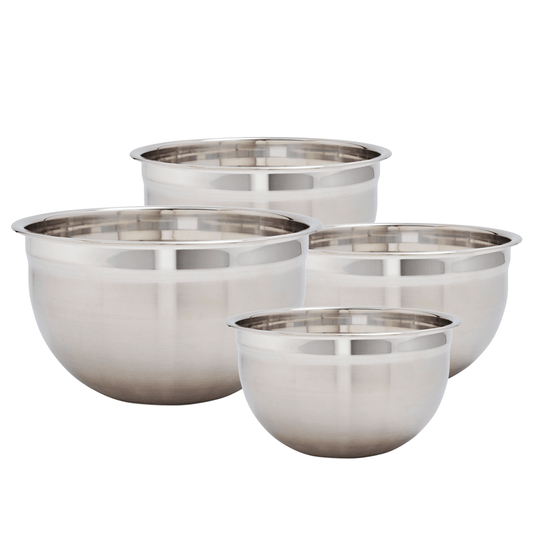 Stainless Steel Euro Mixing Bowl Heavy Duty - TEM IMPORTS™