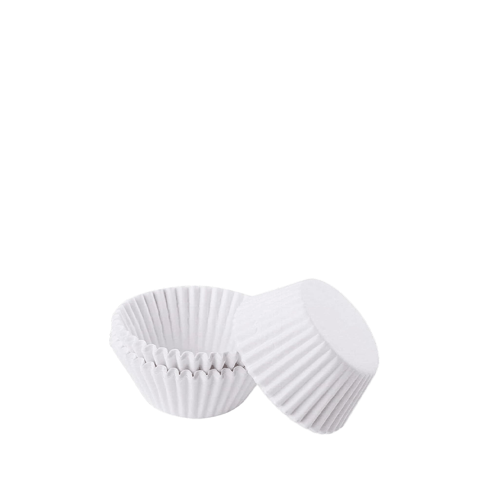 Standard White Cupcake Muffin Baking Liners - B35*H25mm - TEM IMPORTS™