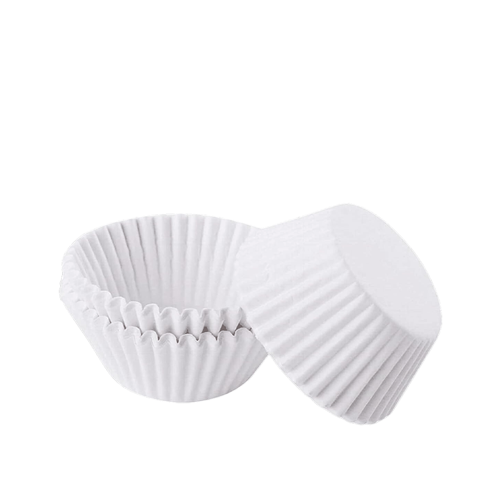 Standard White Cupcake Muffin Baking Liners - B50*H35mm - TEM IMPORTS™