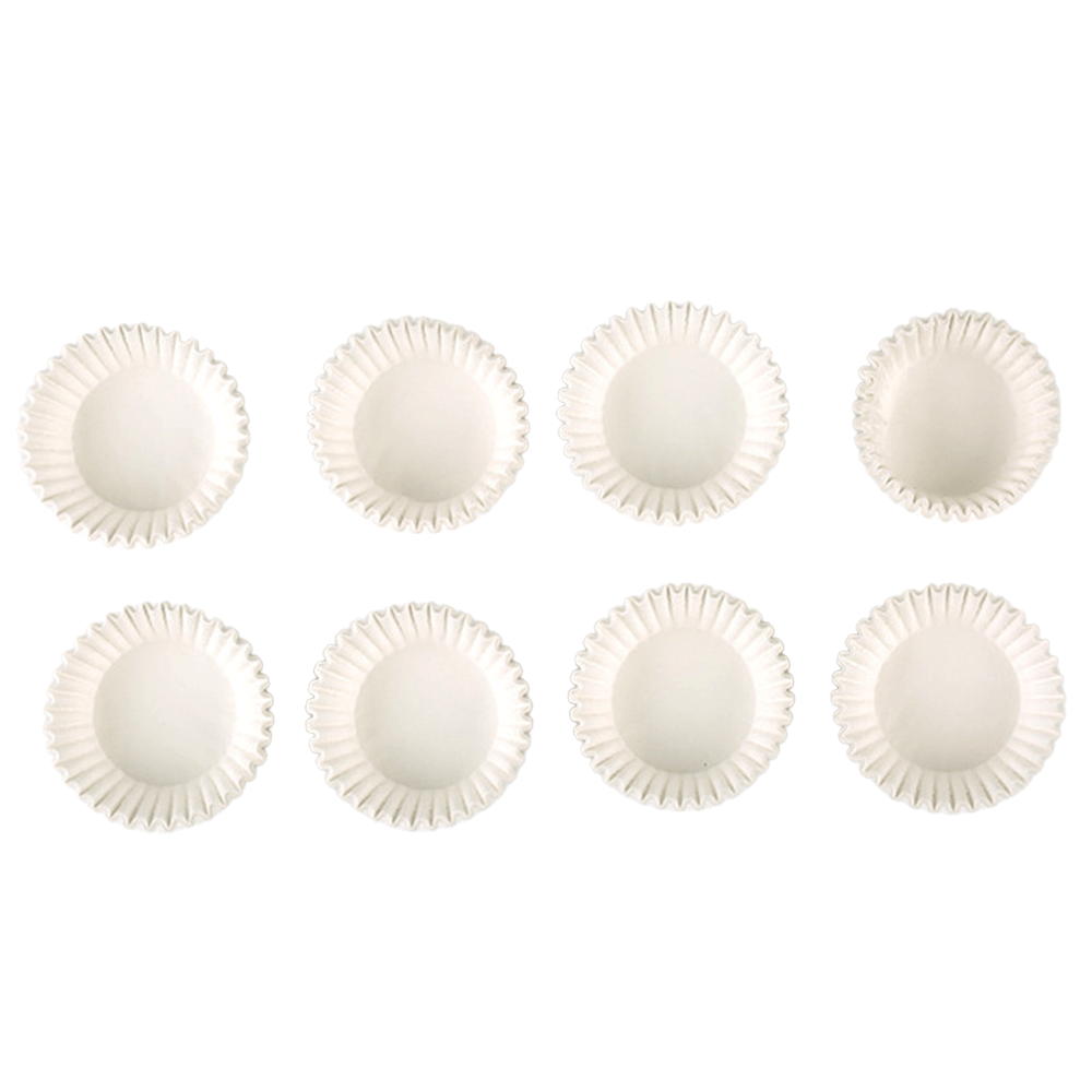 Standard White Cupcake Muffin Baking Liners - B55*H35mm - TEM IMPORTS™
