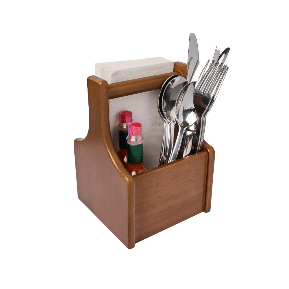 Table Caddy Wooden Single Compartment - TEM IMPORTS™