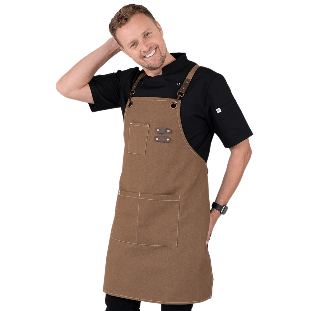 Tomy Bib Apron - Coffee - TEM IMPORTS™