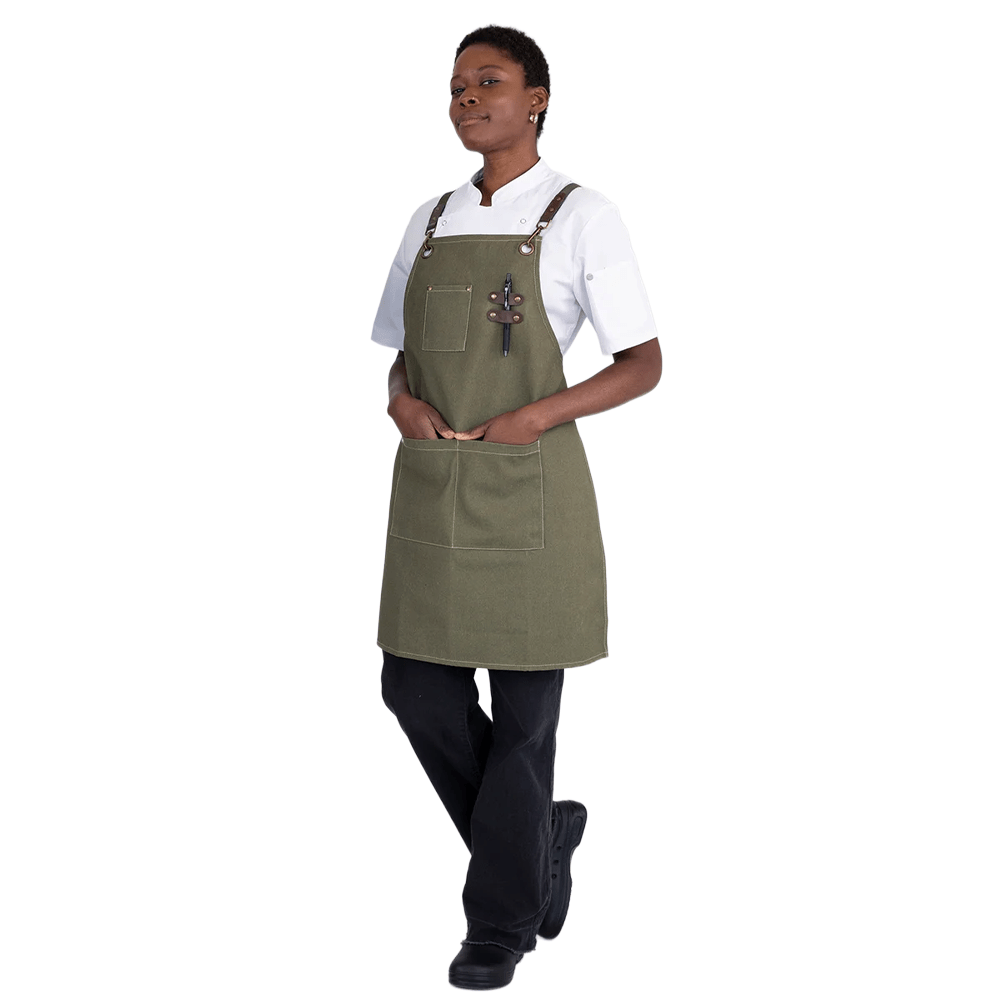 Tomy Bib Apron - Olive - TEM IMPORTS™