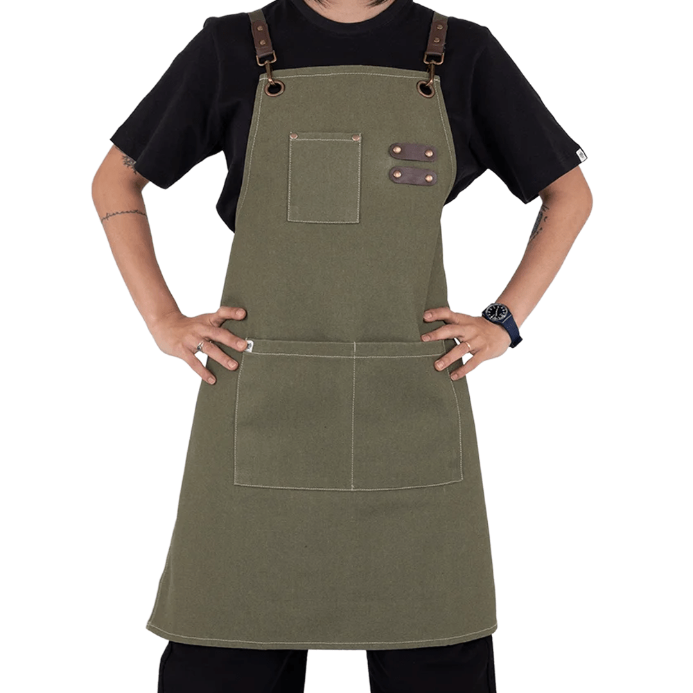 Tomy Bib Apron - Olive - TEM IMPORTS™