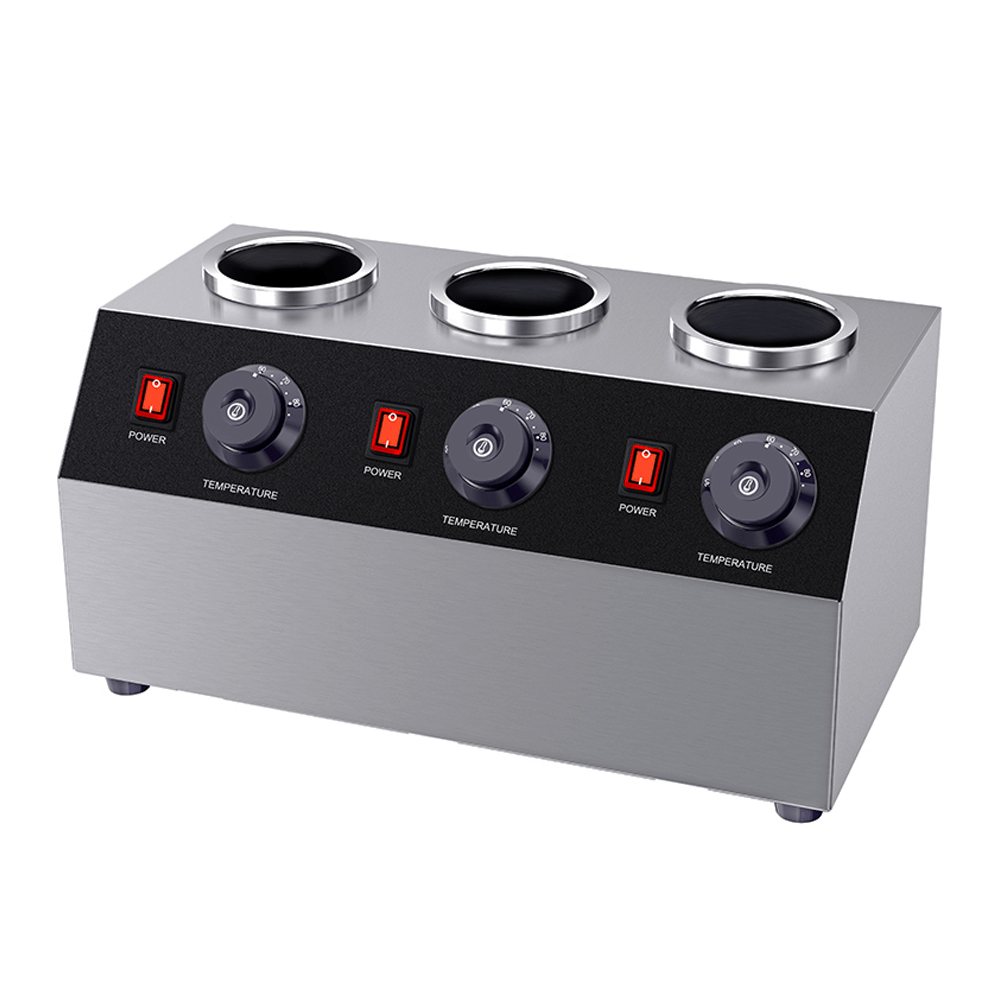 Triple Head Sauce Warmer - TEM IMPORTS™