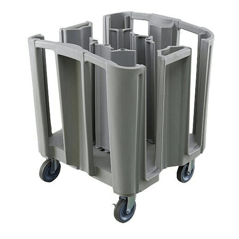 TRUST Commercial® Adjustable Plate Cart - Grey - TEM IMPORTS™