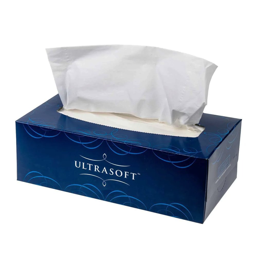 Ultrasoft Facial Tissue 2 Ply 200 Sheet - 24/CTN - TEM IMPORTS™