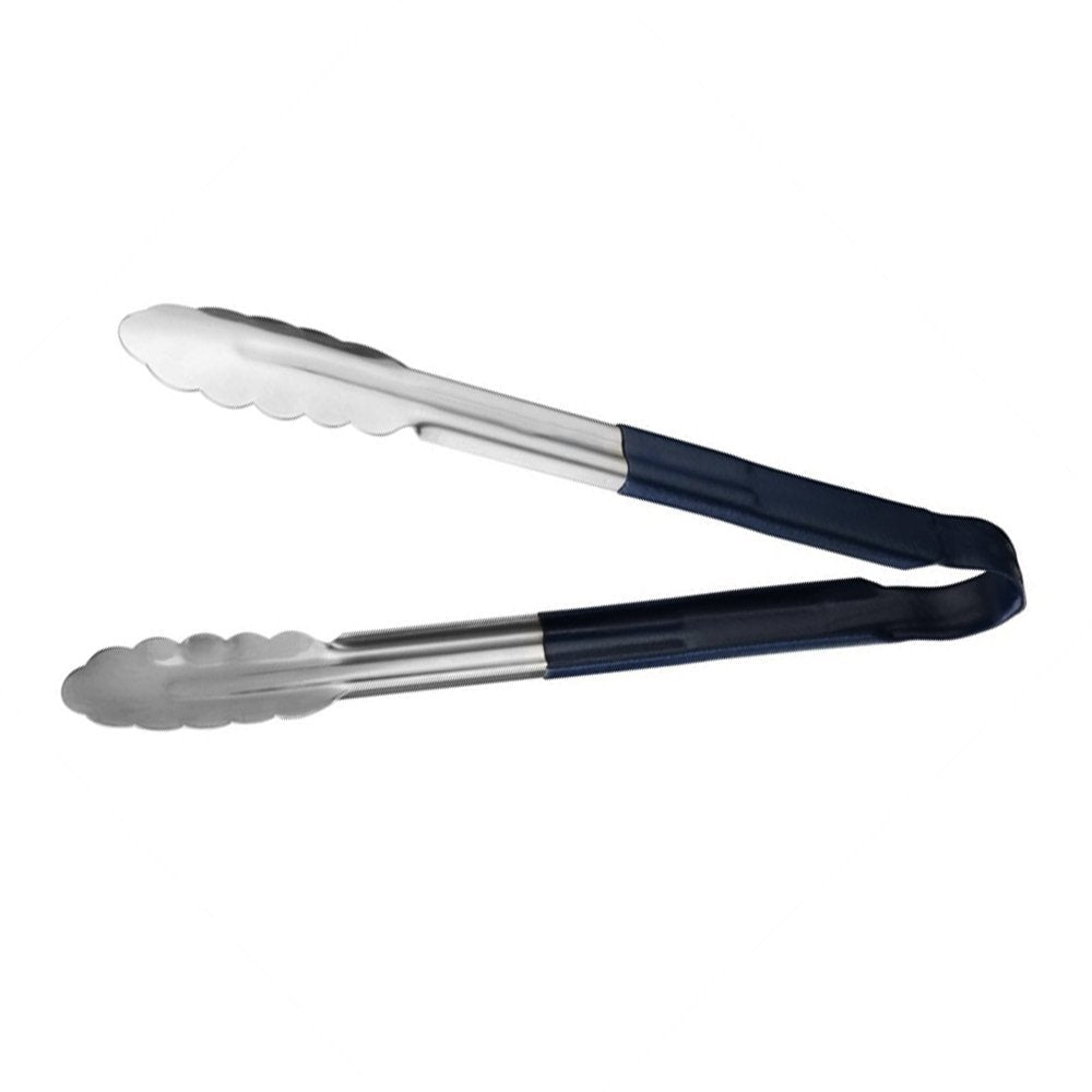 Utility Tong PVC Coated Blue Handle Strainless Steel - 300mm - TEM IMPORTS™