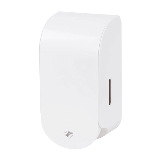 White Manual Push Foaming Soap Dispenser – High Capacity - TEM IMPORTS™