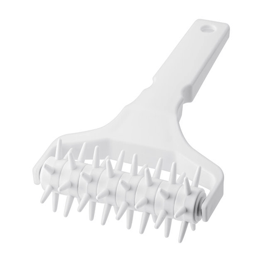 Wide Plastic Dough Docker White - TEM IMPORTS™