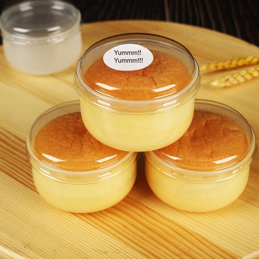 130mL Matt Clear Creme Baking Container Base - TEM IMPORTS™