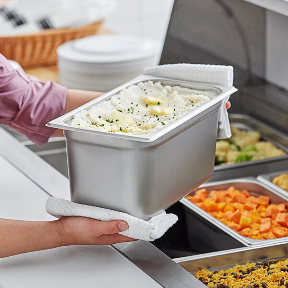 1/3 Size Anti-Jam Gastronorm Steam Pans - 5.5L - TEM IMPORTS™