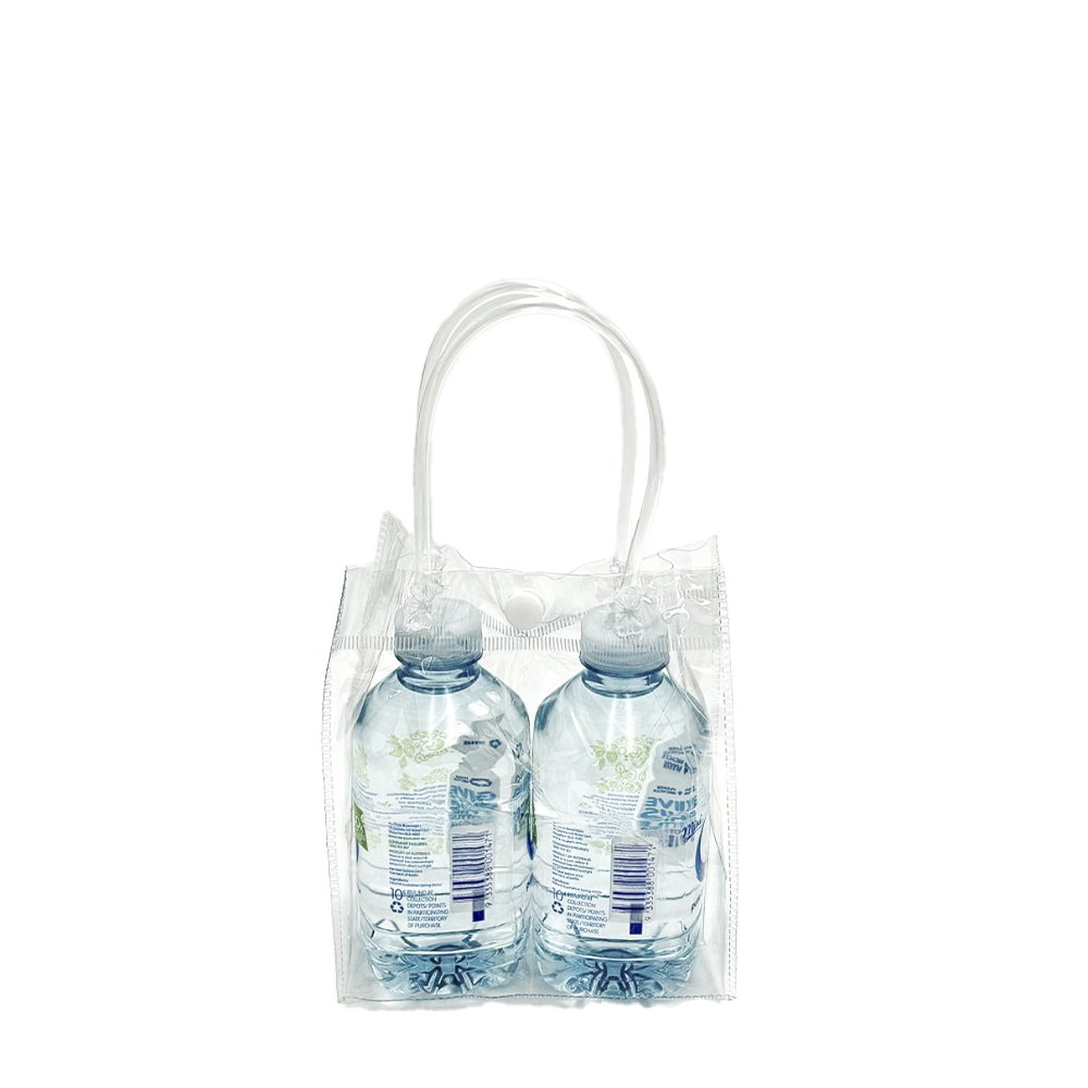 13x15x7cm Clear PVC Gift Bag - TEM IMPORTS™