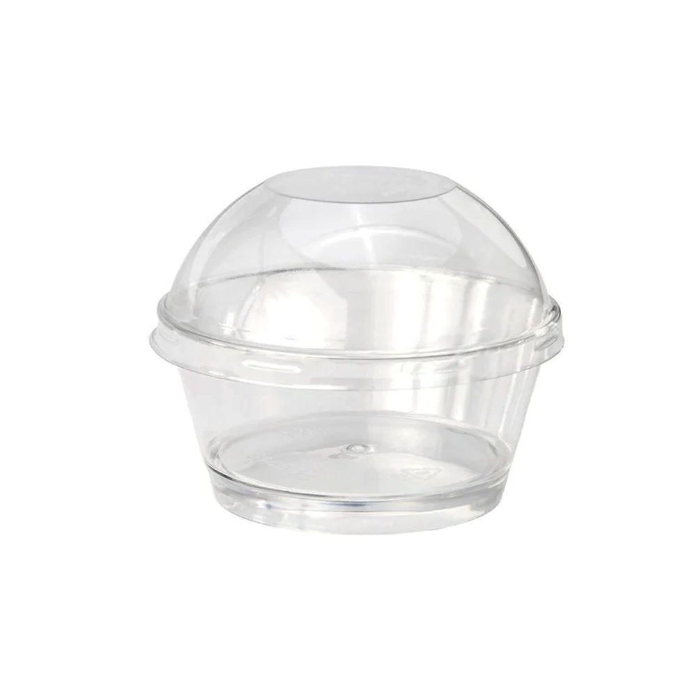 150mL Clear Round Bowl Container With Lid - TEM IMPORTS™