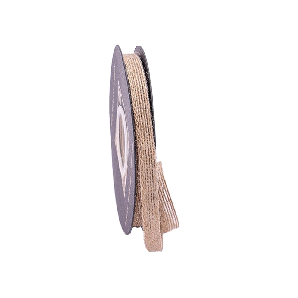 15mm Band Jute Hessian Burlap Ribbon - 20m - TEM IMPORTS™