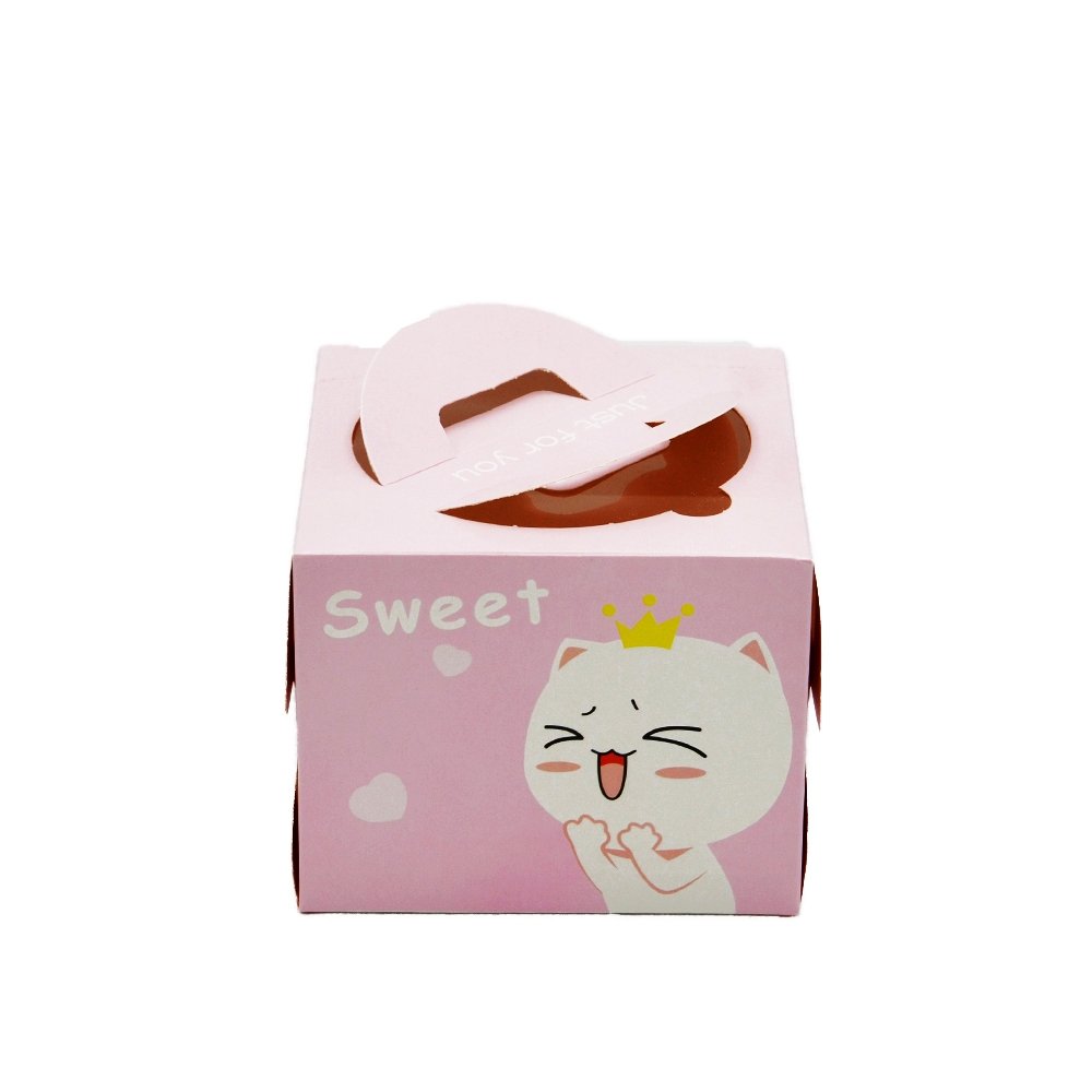15x15x12 Patisserie Square Cake Box - Sweet Cat - TEM IMPORTS™