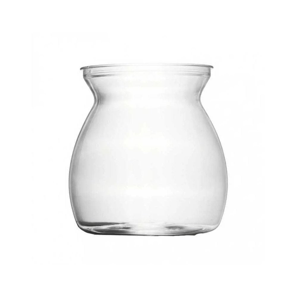160mL Clear Vase Shape Container With Lid - TEM IMPORTS™