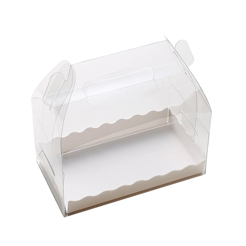 160x90x90 Rectangular Clear Box With Handle - TEM IMPORTS™