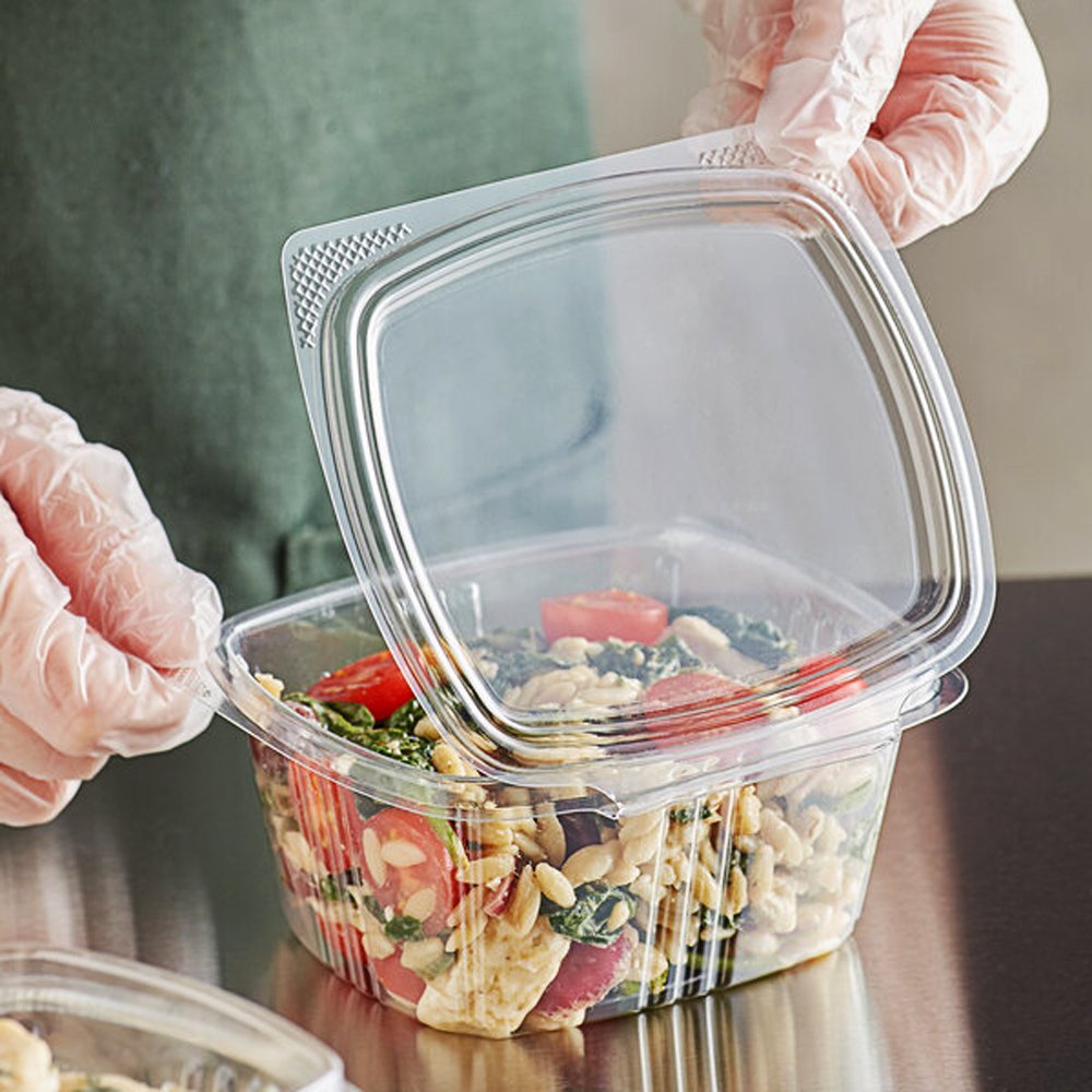 16oz/475mL StayFresh Airtight Hinged Lid Container - TEM IMPORTS™