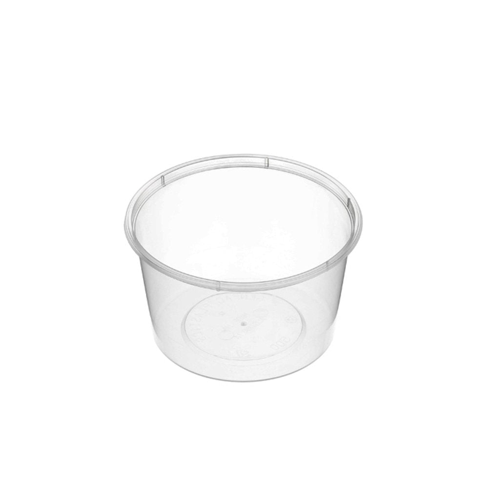 16oz/500mL Round Container Natural - TEM IMPORTS™
