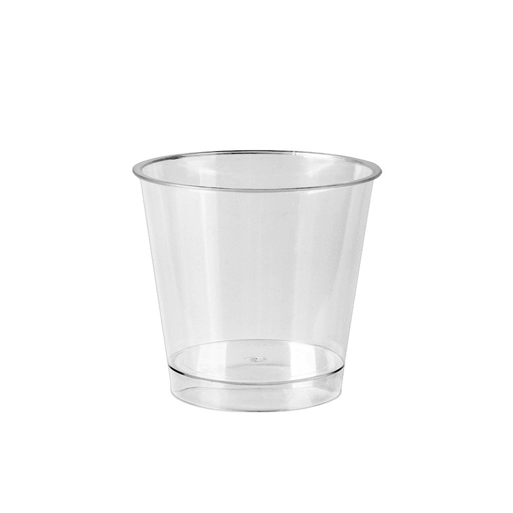 180mL Clear Round Container With Lid - TEM IMPORTS™