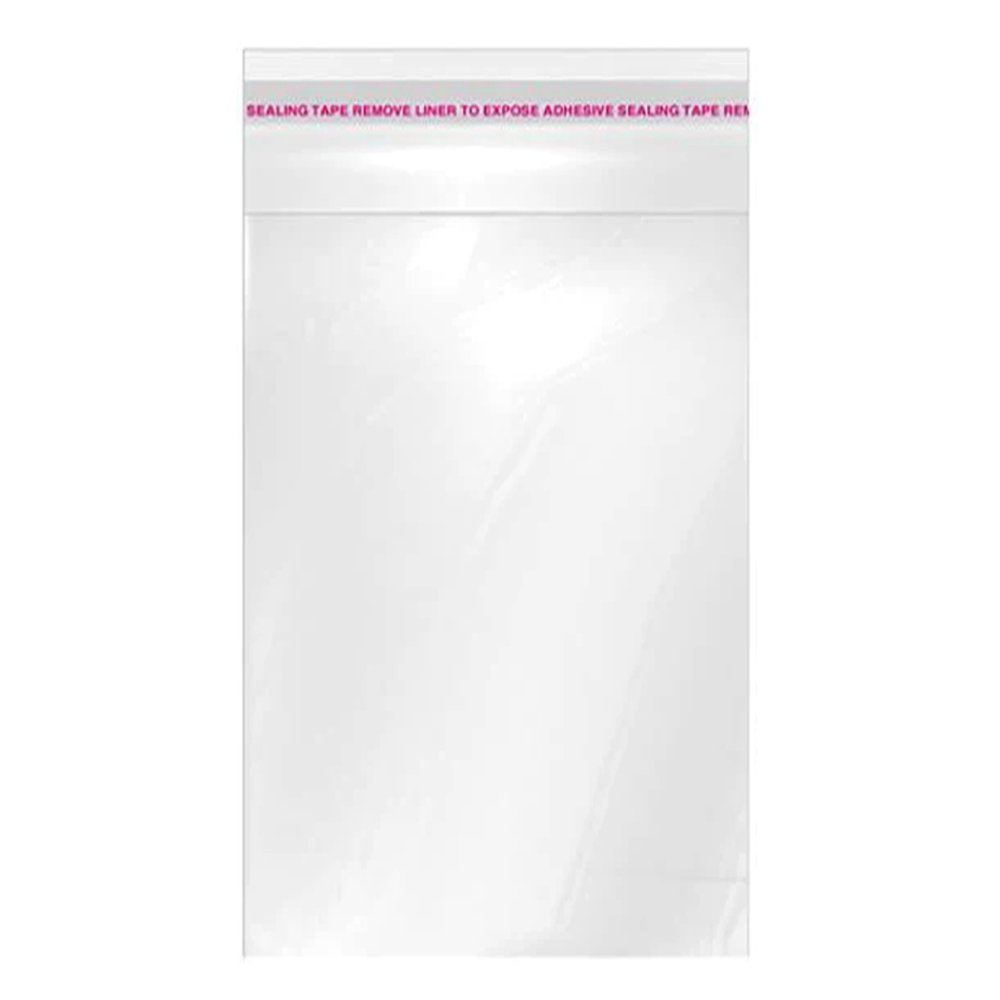 180x120mm Clear Self Adhesive Sealing Bag - Pk100 - TEM IMPORTS™
