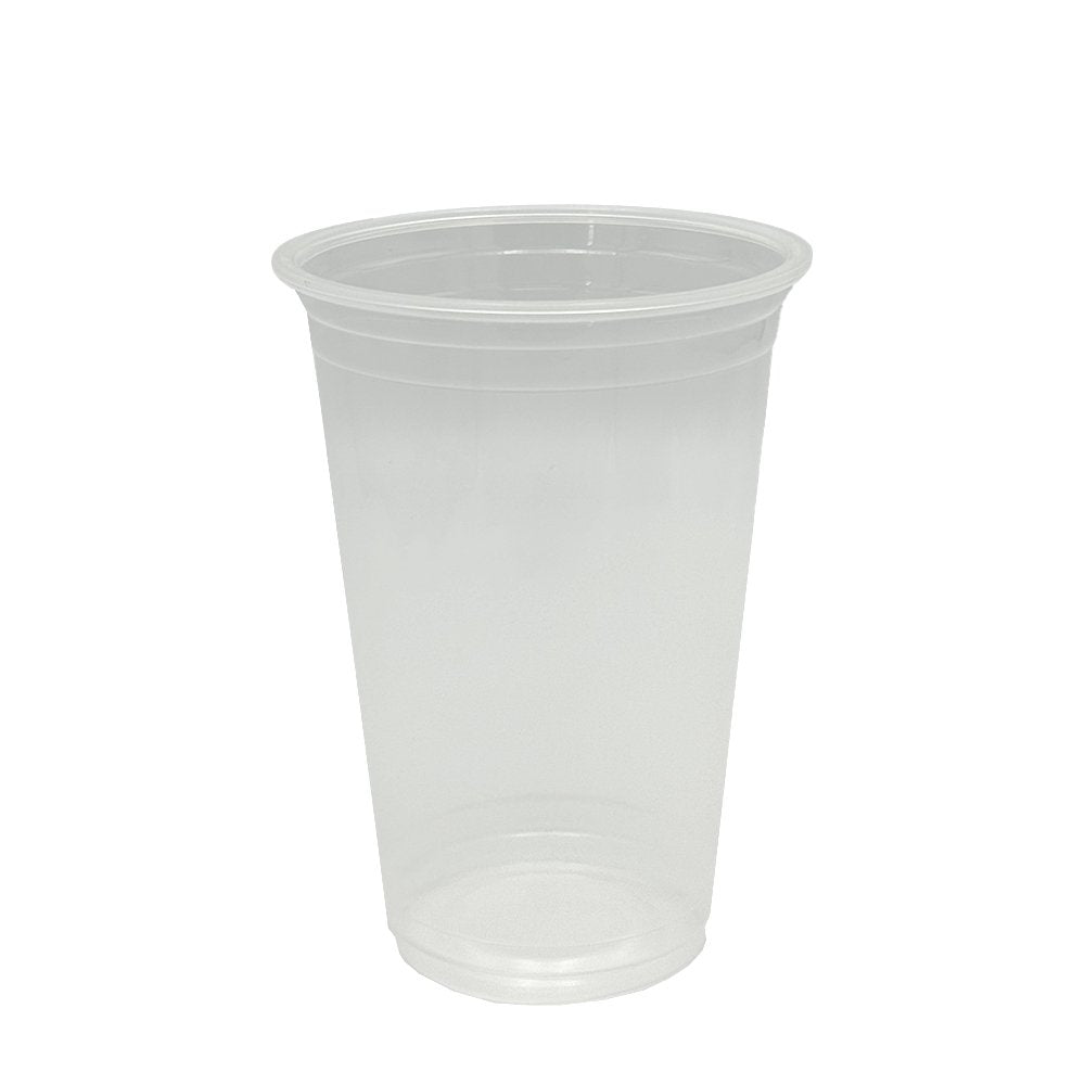 18oz/520mL Clear Sealable PP Drinking Cup - TEM IMPORTS™