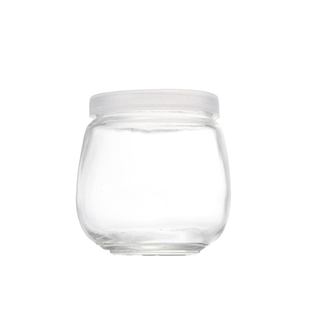 200mL Yogurt Glass Jar With Soft PE Lid - TEM IMPORTS™