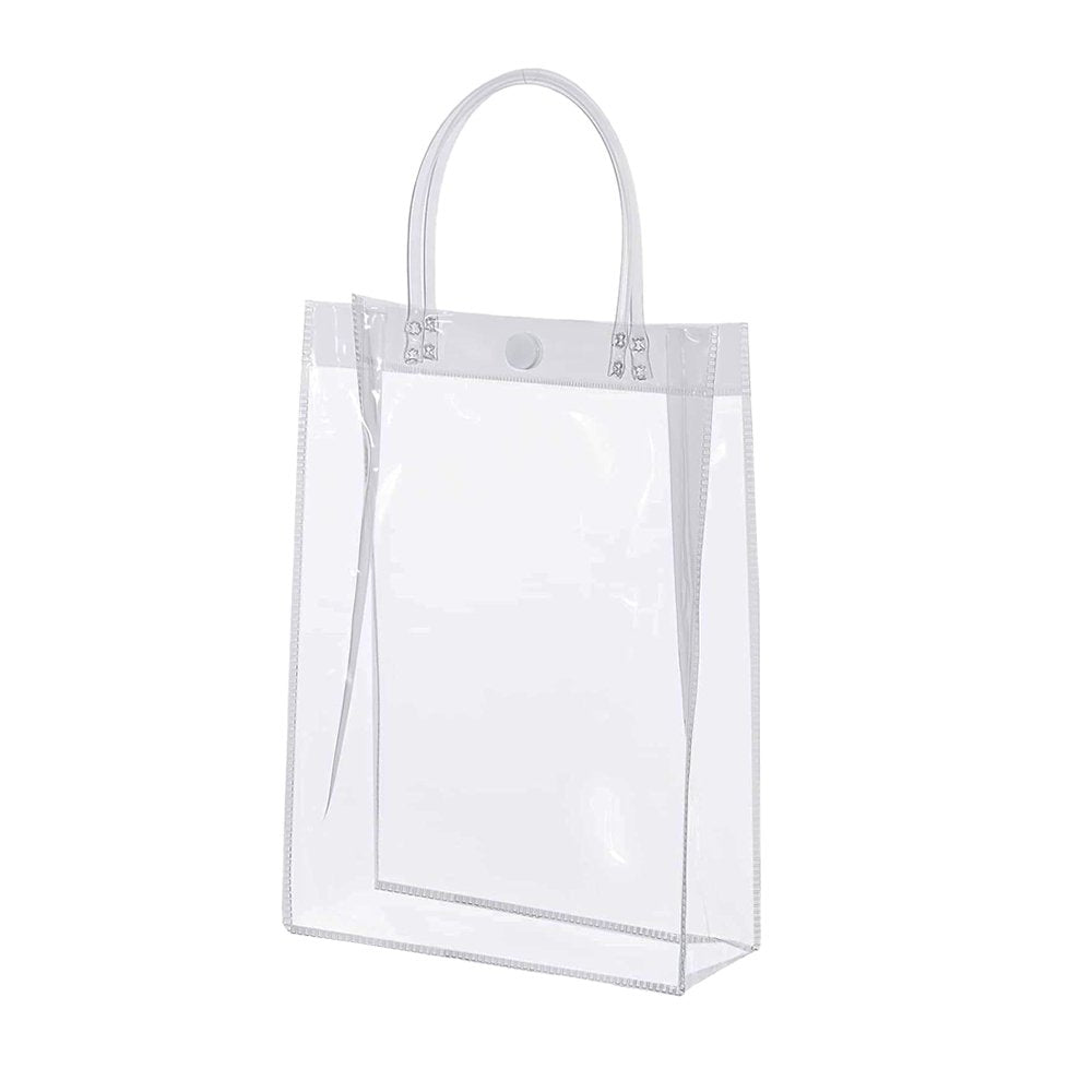 20x28x10cm Clear PVC Gift Bag - TEM IMPORTS™