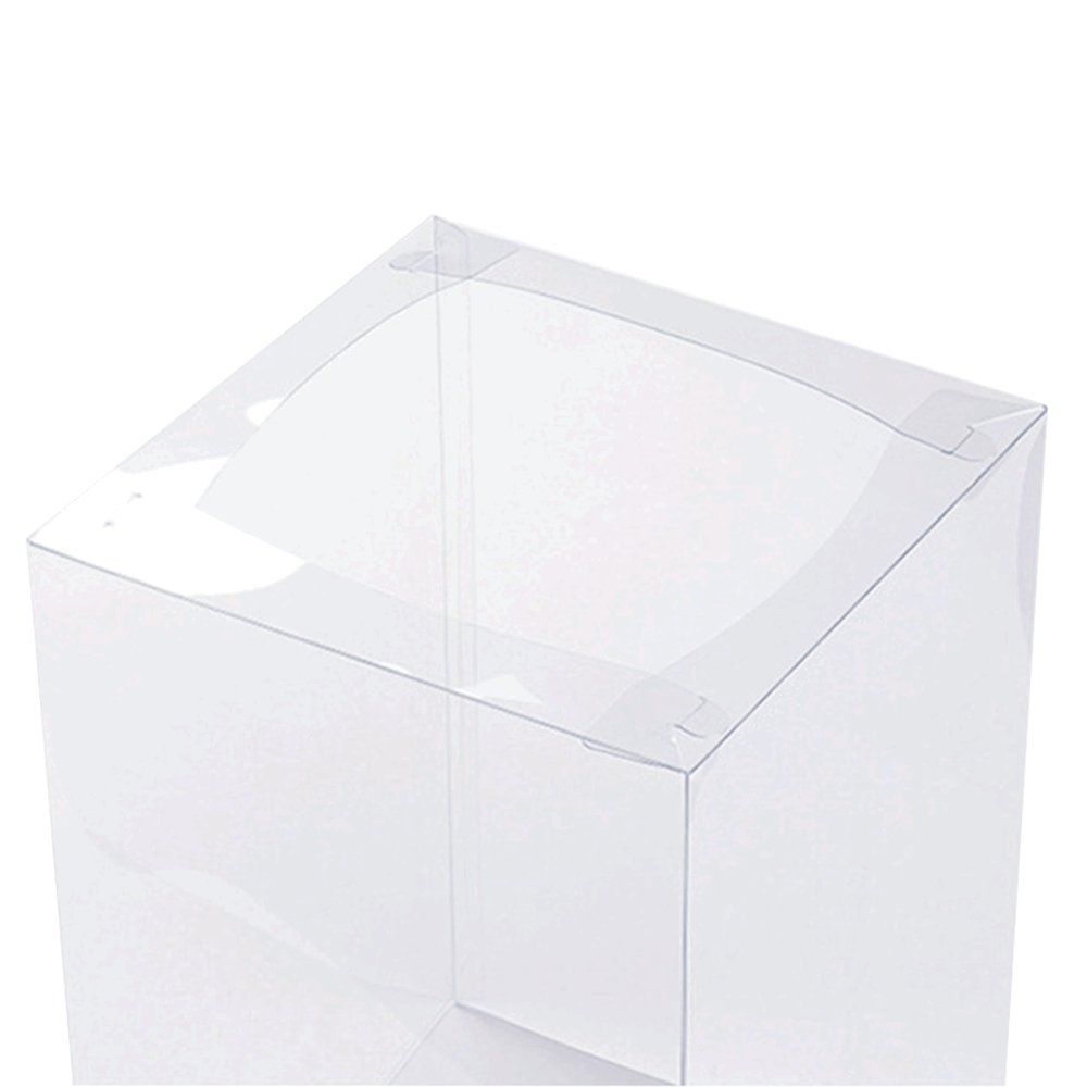 21x21x38 Transparent Square Box - TEM IMPORTS™