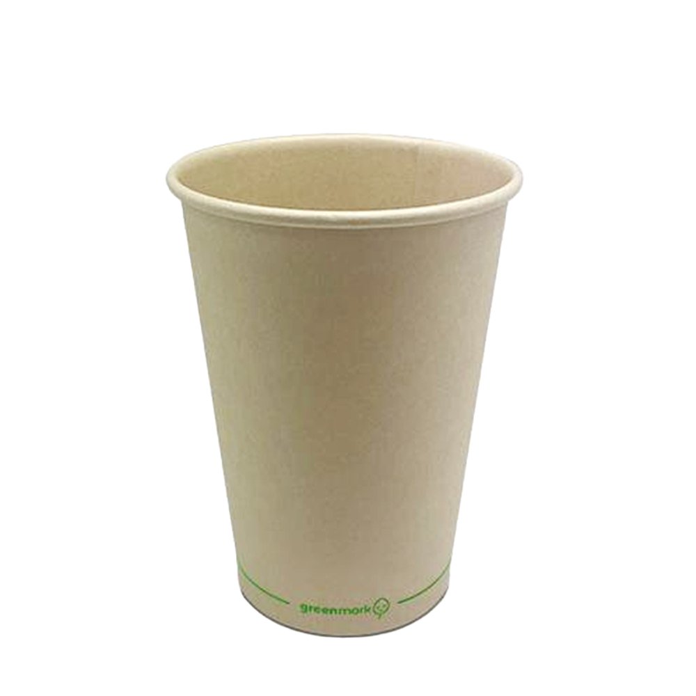 22oz/650mL BioPBS Coated Bamboo Paper Cold Cup - TEM IMPORTS™